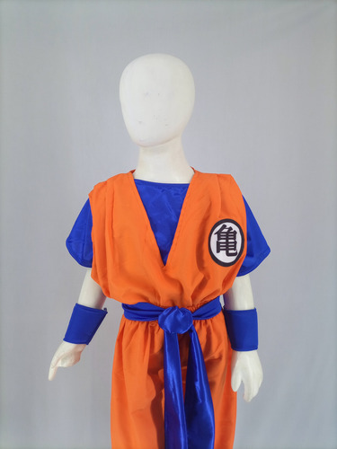 Disfraz Goku Ball Z Dragon Krillin Gohan Vegeta Kakarotto Talla 14