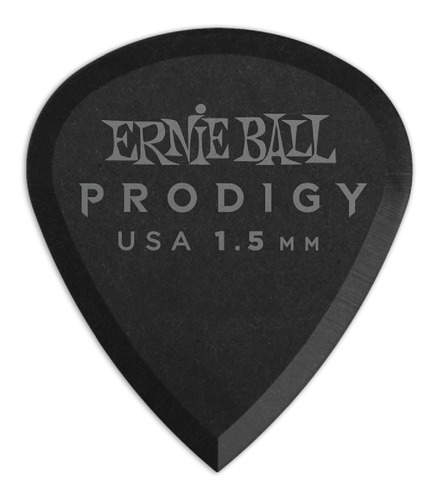 Picks Ernie Ball 1.5mm Black Mini Prodigy 6-pack