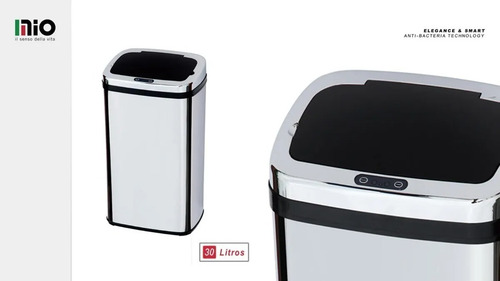 Cesto De Basura Tacho Automático Para Residuos 30 L Oficina