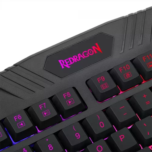 Teclado Gamer Redragon Karura B502 Brancoala Rgb Usb Abnt2