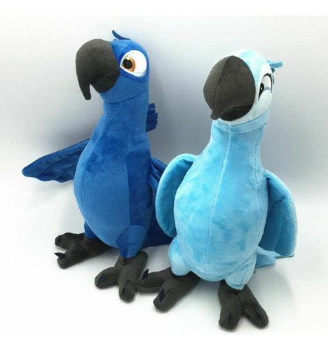 Mz Brinquedo De Pelúcia De Papagaio Azul Safira, Filme De
