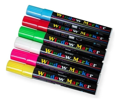 Set 6 Plumones Pizarra Led