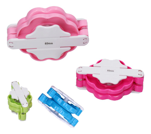 Set De Costura Para Hacer Pompones, 4 Tamaños Diferentes, Co