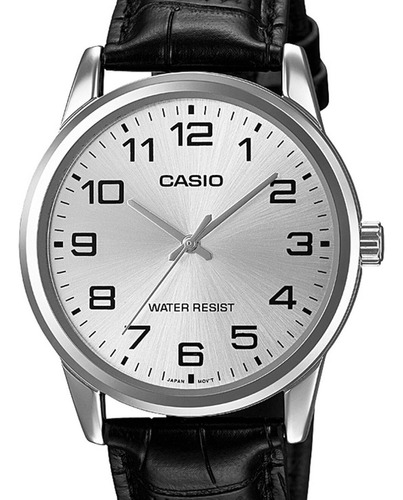 Relógio Casio Masculino Collection Couro -mtp-v001l-7budf-br