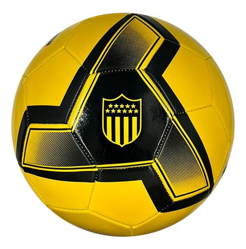 Pelota De Fútbol Impresionante Mini Color  Amarillo