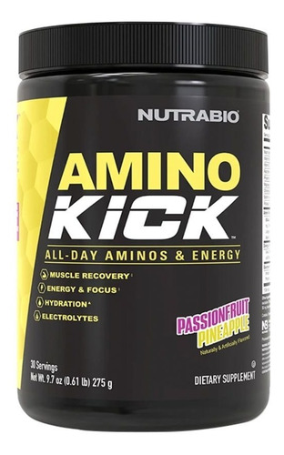 Amino Kick - Aminoacidos -nutrabio + Envio 