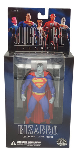 Figura Dc Direct Bizarro Serie 1  2005 Alex Ross Justice L