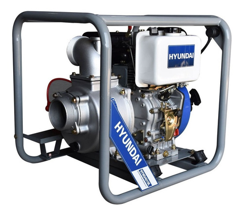 Motobomba Autocebante Diesel Hyundai 10hp 4x4 - Hywd4010e