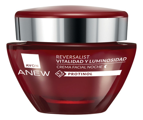 Crema Anew Reversalist Antiedad +35 Años 50grs Avon Noche