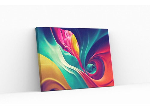 Cuadro Canvas Artístico Para Comedor Colores Vibrantes 