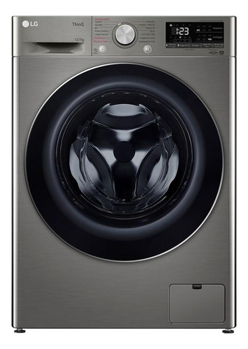 Lava E Seca Roupas 12kg Vc4 LG - Inox