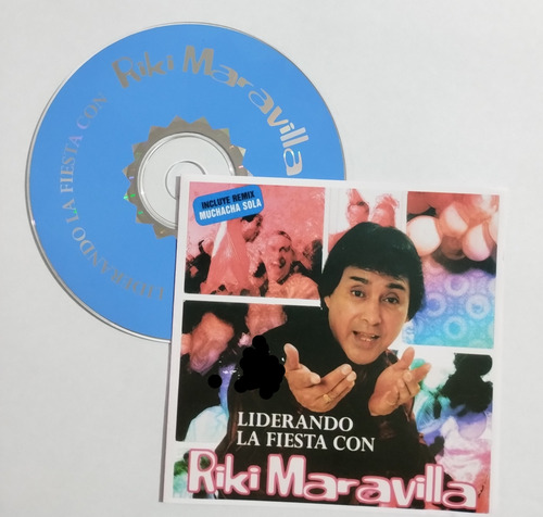 Riki Maravilla Cd Nuevo Liderando La Fiesta Éxito Enganchado