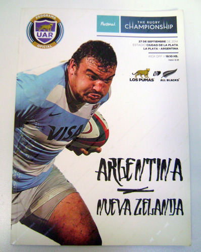 Los Pumas Rugby Argentina Nueva Zelanda Programa Uar Boedo