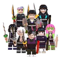 Comprar Set Figuras Armables Demon Slayer Ver.2 Anime Bloque