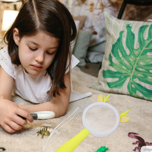 Lupa De Enseñanza Educativa Children Scientific