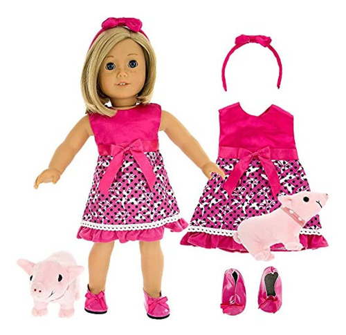 Ropa Para Muñecas American Girl Ropa 5 Pc