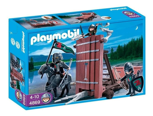 Todobloques Playmobil 4869 Carro Torre De Asalto !