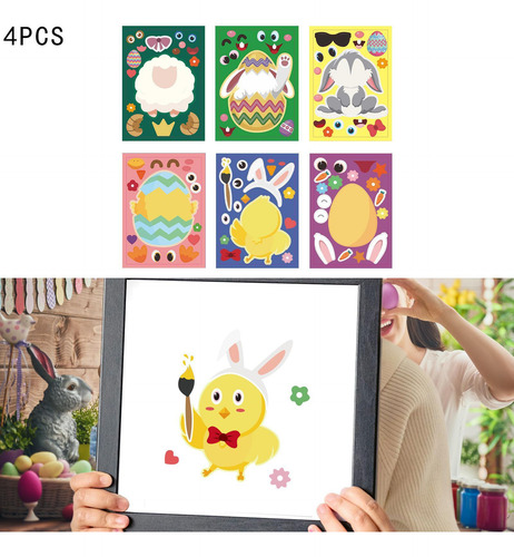 Pegatinas De Pascua Decoración Del Día De Pascua Huevo De