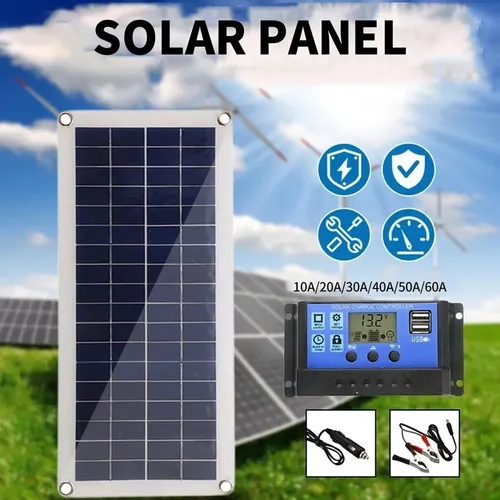 // W Kit Panel Solar Flexible Portatil 300w 12/24v | Cuotas sin interés