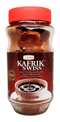 Kafrik Swiss Sustituto De Café Sin Cafeína 75g