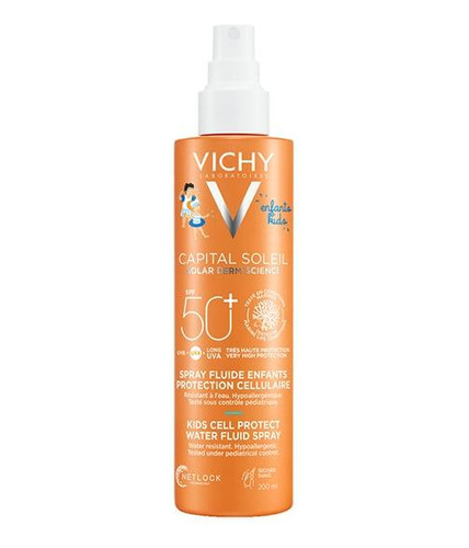 Protector Solar Vichy Capital Soleil Kids Spray Spf50+ 200ml