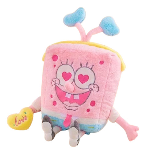 Bob Esponja De Peluche Linea Love Super Kawaii