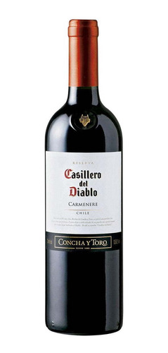 Vinho Casillero Del Diablo Carmenere 750ml Concha Y Toro