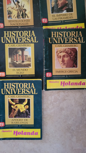 Lote De Historia Universal Helados Holanda (14piezas) (Usado)
