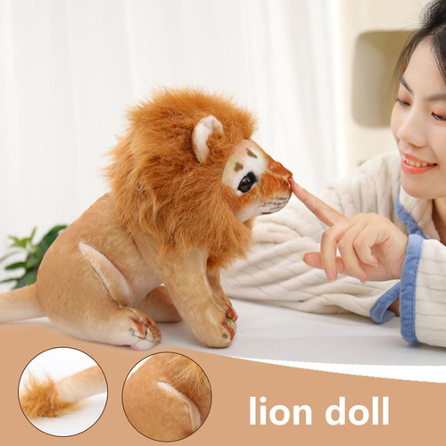 . Juguete Lion Plush Relleno Lion Plush Juguete Animal