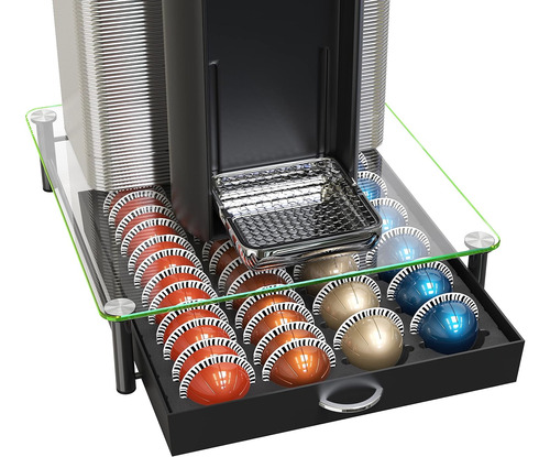 Decobros Cristal Templado Nespresso Vertuoline Cajón D...