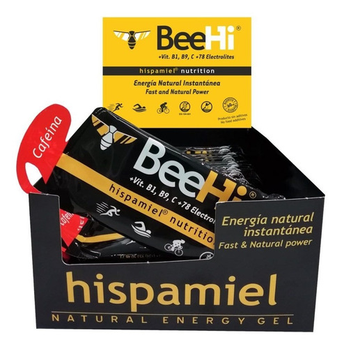 Gel Energetico Beehi Hispamiel A Base De Miel Con Cafeina