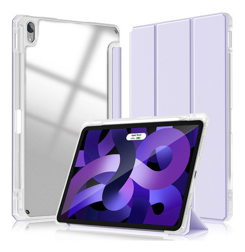 Funda Cover Para iPad Air 5/4 10,9  2022 2020  Morado