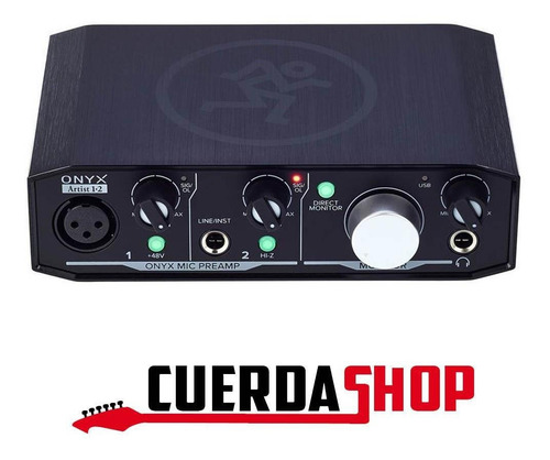 Placa Interfaz De Audio Usb Mackie Onyx Artist 12