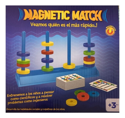 Juego De Mesa Ábaco Magnetic Match 2674 Magnific