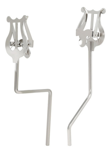 2x Accesorios De Instrumento De Clip De Partitura De