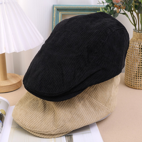 Gorro Casual Ajustable Para Vendedor De Periódicos Con Boina