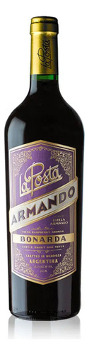 Vino Tinto La Posta Armando Bonarda 1x750 Ml - Laura Catena