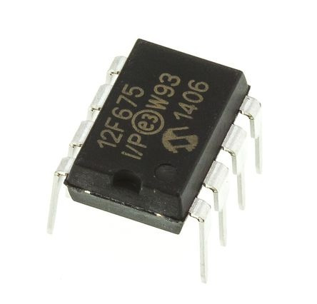Pic12f675-i-p Micro 8-bits (flash Eprom) Pack X1