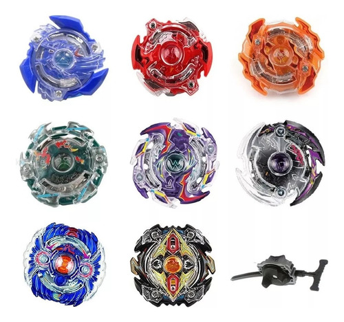 Beyblade Burst Td Trompo A Elección P/ Armar Y Lanzador Tira