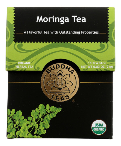 Buddha Teas Te De Moringa Organico - Ou Kosher, Usda Organic