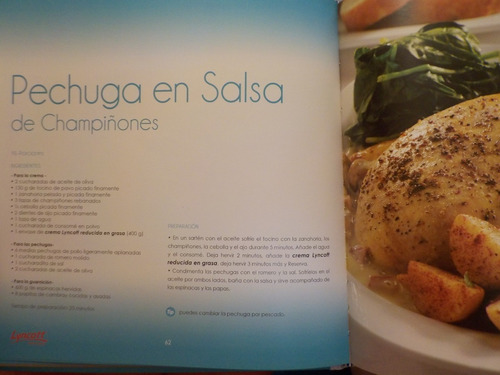 Libro / Magia En Su Mesa ( Recetas Bajas En Grasa Lyncott ) (Usado)