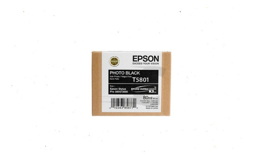 Cartucho Epson T5801 Stylus Pro 3800 Y Sp3880 Photo Black