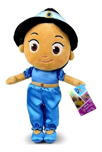 Boneca Princesas Disney Pelúcia Dtc Personagem Jasmine