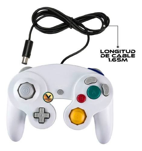 Control Joystick Alambrico Compatible Con Nintendo Gamecube