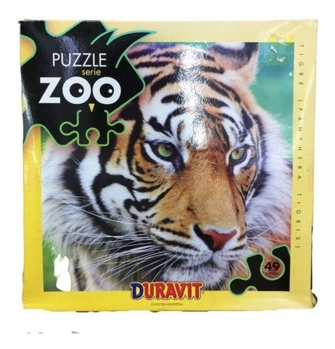 Imagen 1 de 1 de Rompecabezas Zoo 49 Piezas Duravit