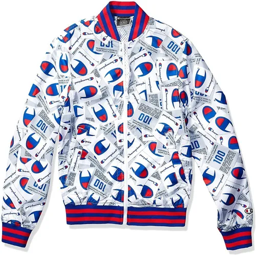 Chamarra Champion Tag Scatter Jacket Hombre Original Meses sin