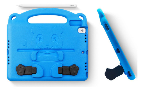 Capa Emborracha Infantil Panda C/ Alça P/ iPad Air4/5 10.9