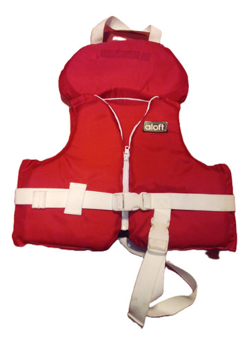 Chaleco Salvavidas Deportivo P/niño De2da T1(25kg) T2(30kg) Rojo 2