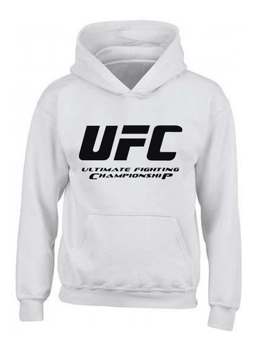 Buzo Ufc Fight Con Capota Hoodies Buso Saco Bv63