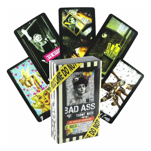 Cartas Tarot The Bad Ass, Tarot Moderno, Juegos Para Fiestas